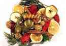 Wie man Obst für Weihnachtsdekorationen trocknet