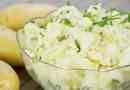 Kartoffelsalat mit Senf zubereiten