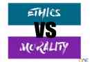 Was ist der Unterschied zwischen Ethik und Moral?