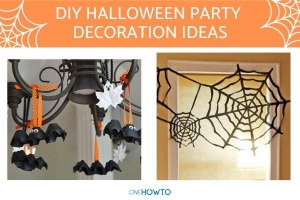 DIY Halloween Party Dekorationsideen