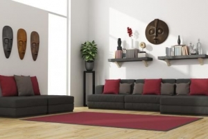 So dekorieren Sie einen Raum mit dunklen Möbeln