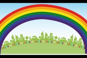 Wie man einem Kind einen Regenbogen erklärt