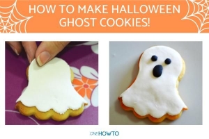 Wie man Halloween-Geisterkekse macht
