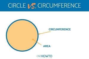 Was ist der Unterschied zwischen Kreis und Umfang??
